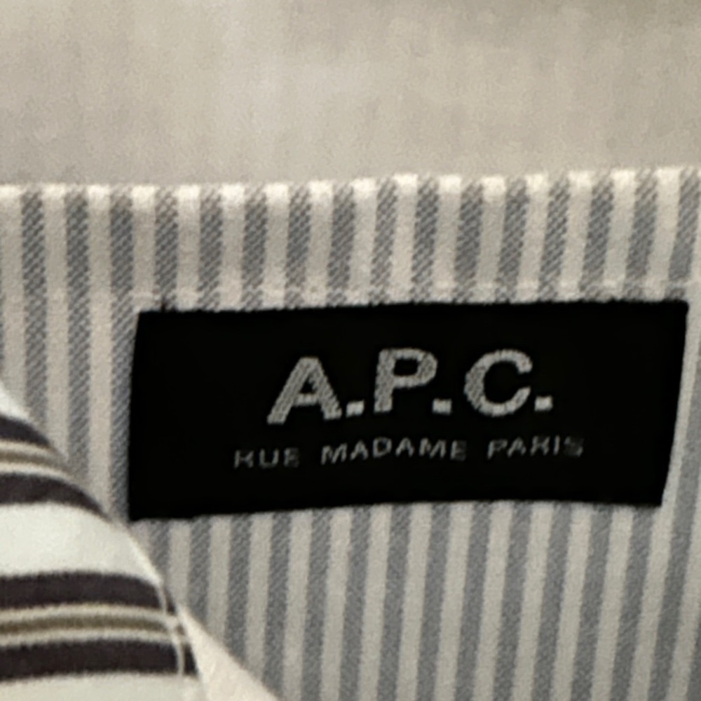 A.P.C.
Blue & White Lou Tote stripes - Picture 3 of 4
